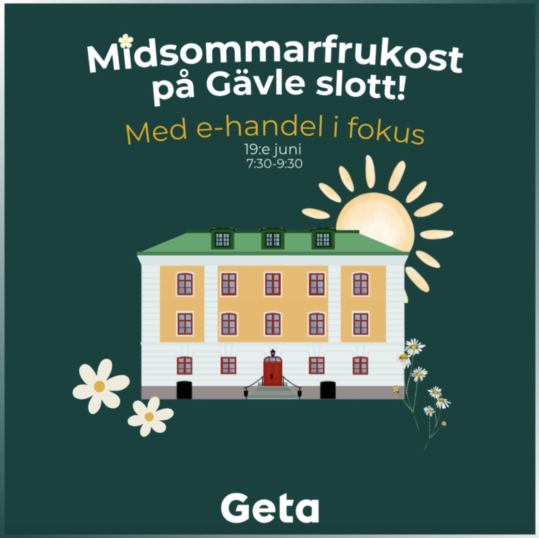 Välkommen på Midsommarfrukost