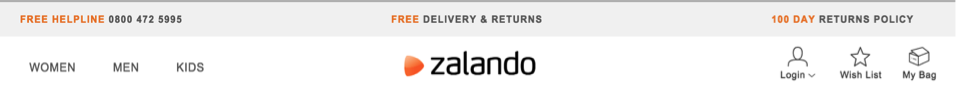 Zalando free delivery