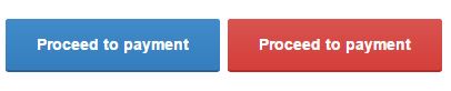 Two payment buttons, one blue and one red