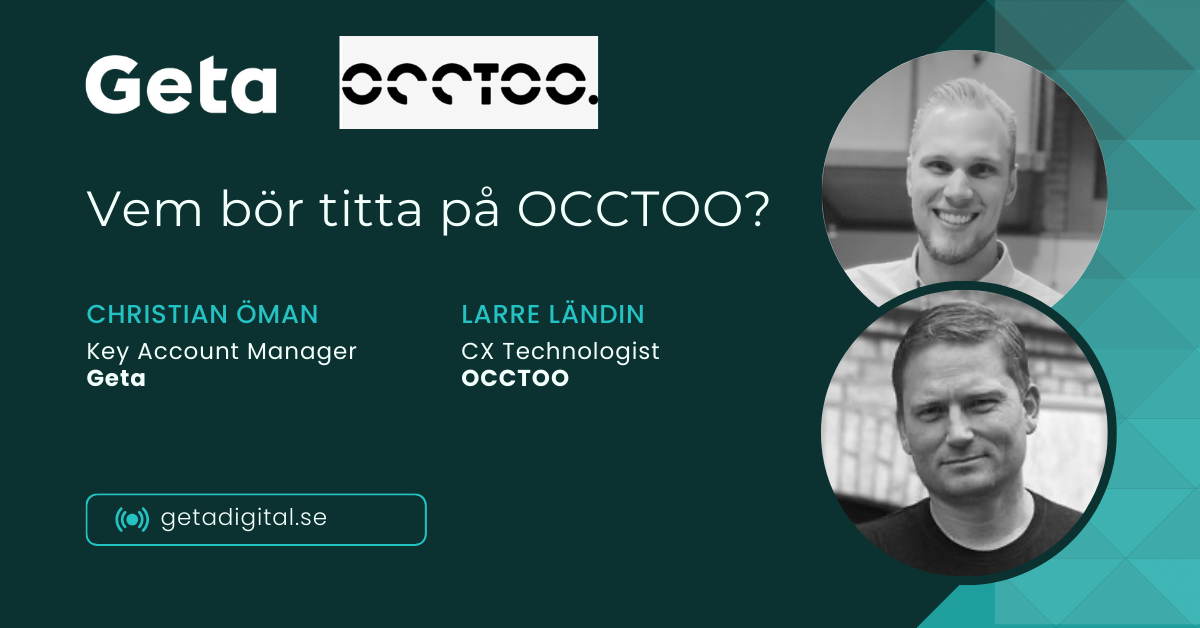 Vem bör titta på Occtoo?