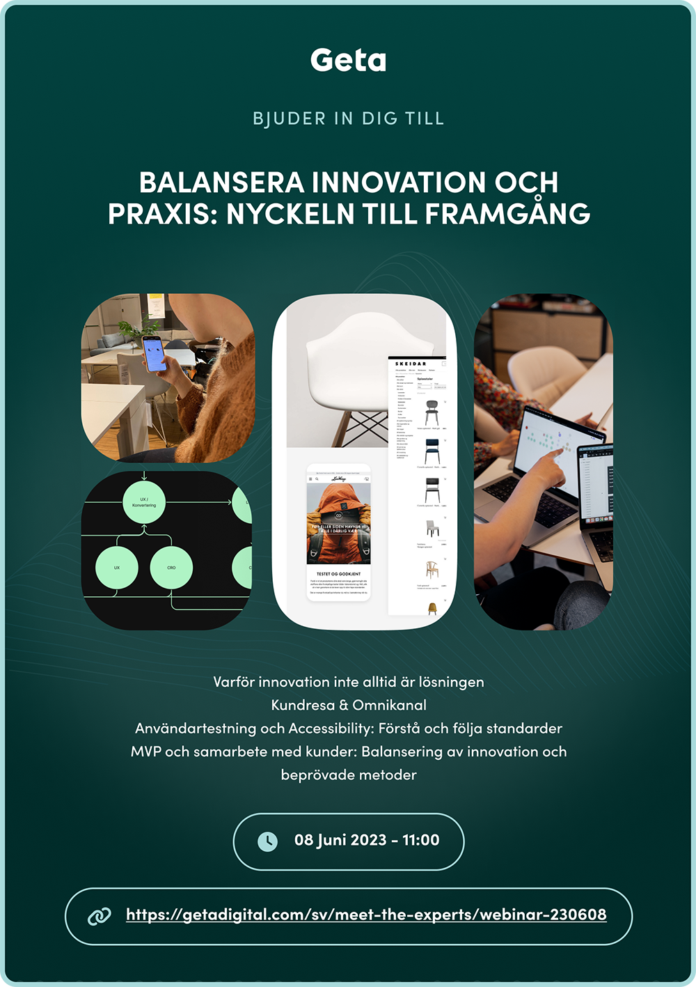 Kommande webinar: Balansera Innovation och Praxis
