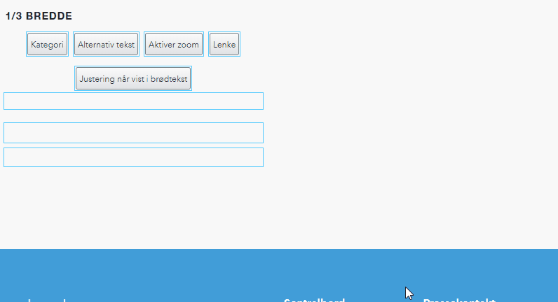 Episerver On Page Editing animated demonstration