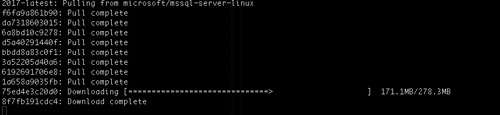 Docker CLI progress